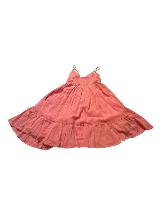 Amuse Society Dresses & Skirts - Amuse Society Coral Pink Tiered Spaghetti-Strap Dress